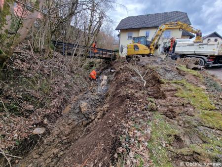 Sanacija odvodnega kanala na Tunjiški cesti (3)